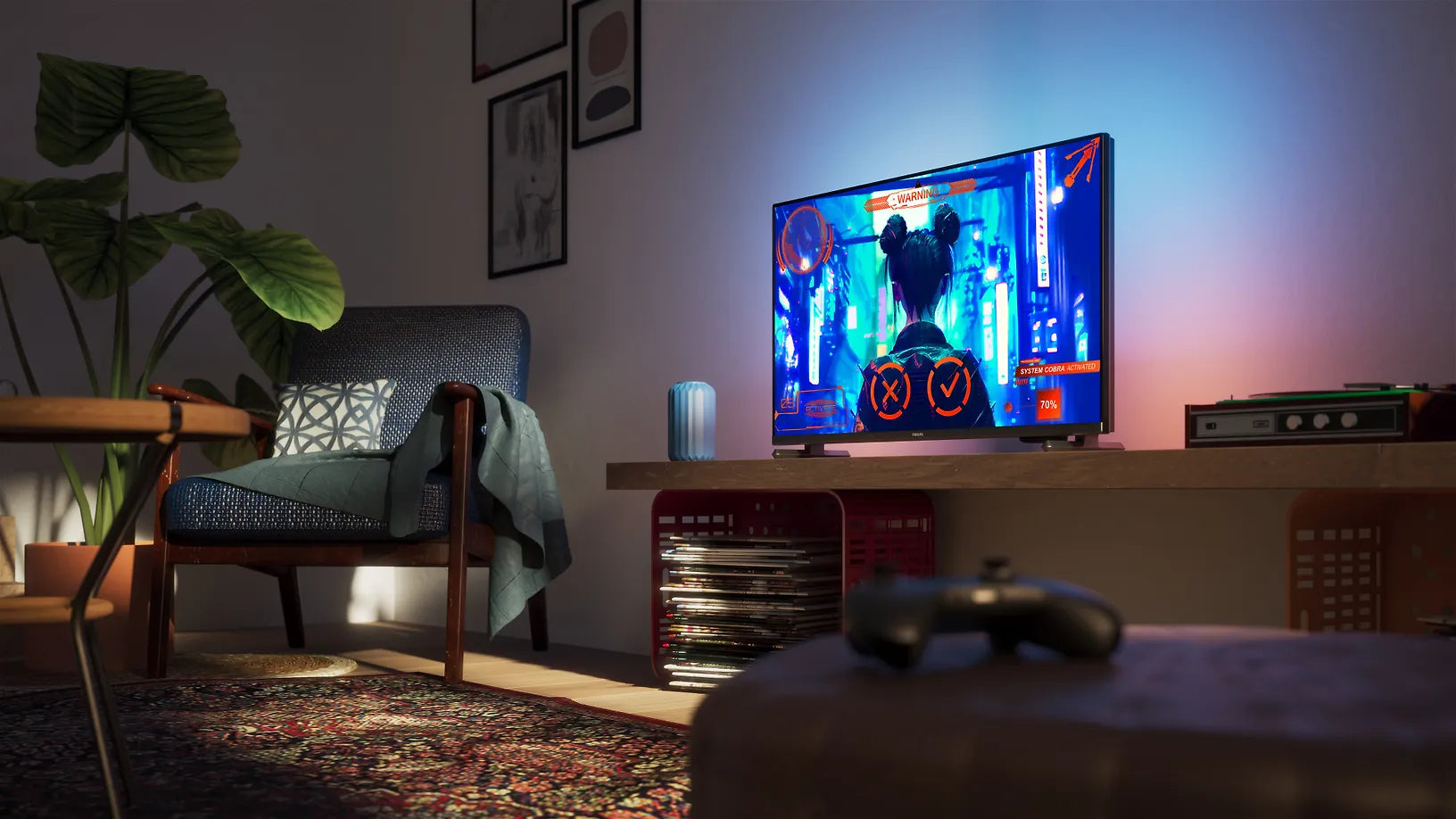 Philips PFS6908 32" Full HD LED Ambilight TV