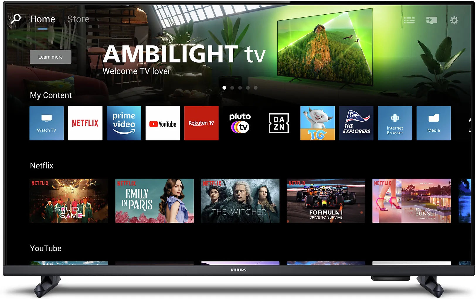 Philips PFS6908 32" Full HD LED Ambilight TV