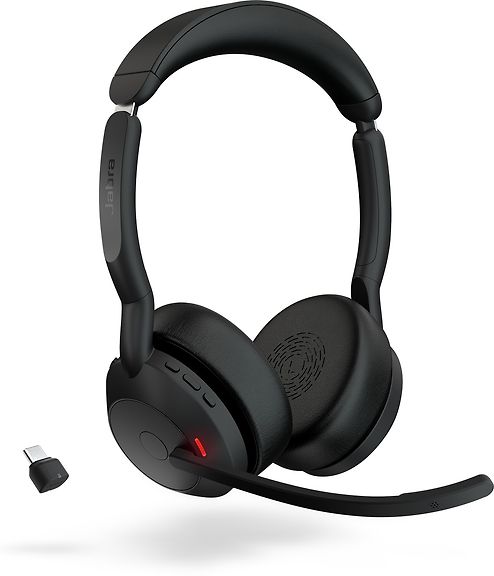 Jabra Evolve2 55 LINK380C UC Stereo kuulokemikrofoni, musta