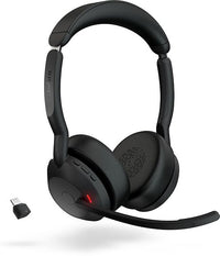 Jabra Evolve2 55 LINK380C UC Stereo kuulokemikrofoni, musta