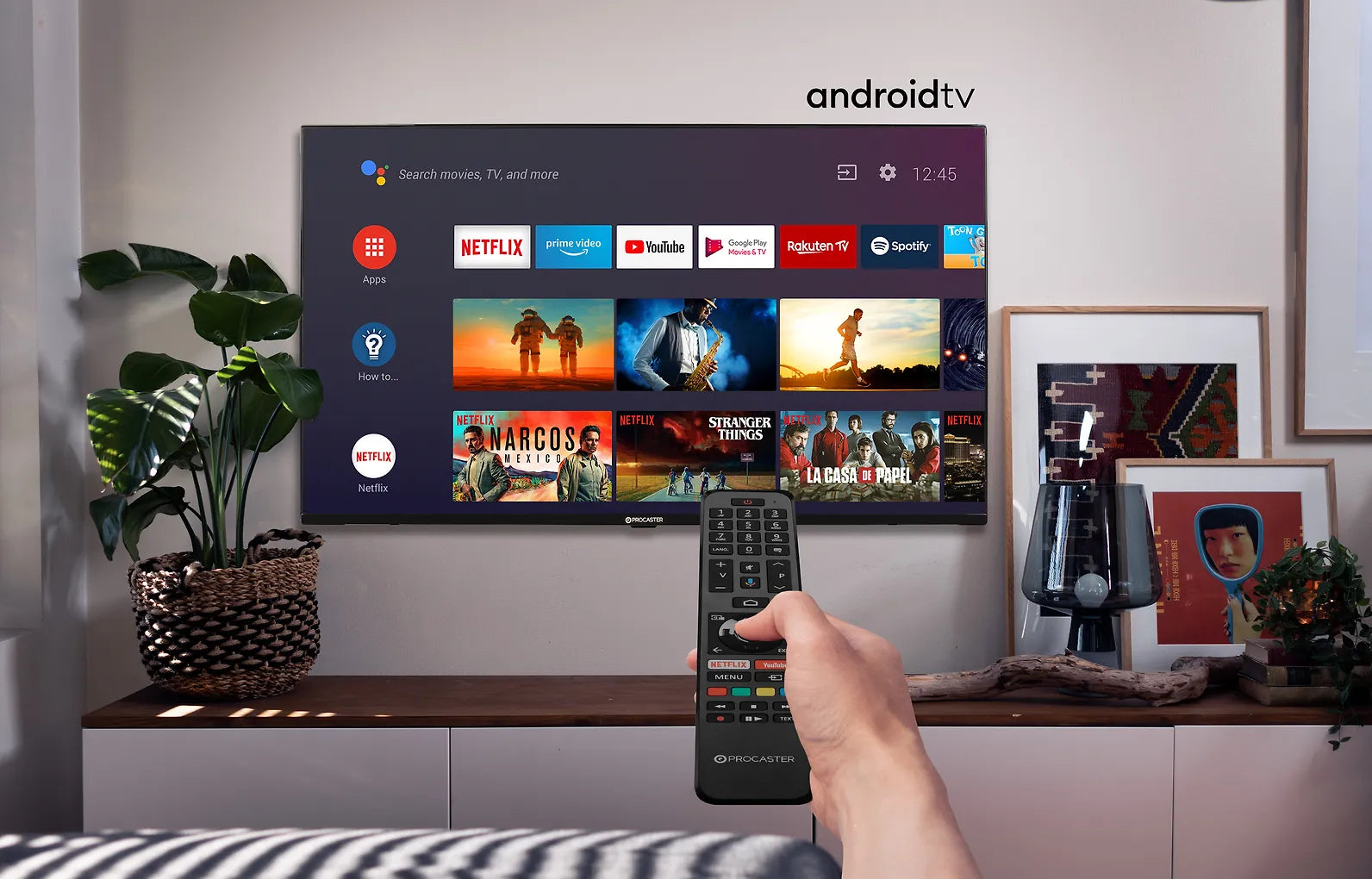 ProCaster LE-43SL702H 43" Full HD Android LED TV
