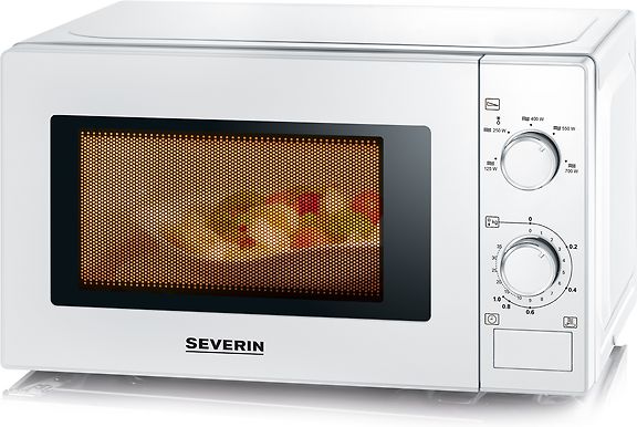 Severin MW7770 mikroaaltouuni, valkoinen – kuva 1