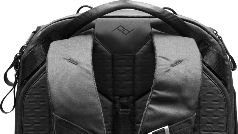 Peak Design Travel Backpack 45L -päiväreppu, musta – kuva 7