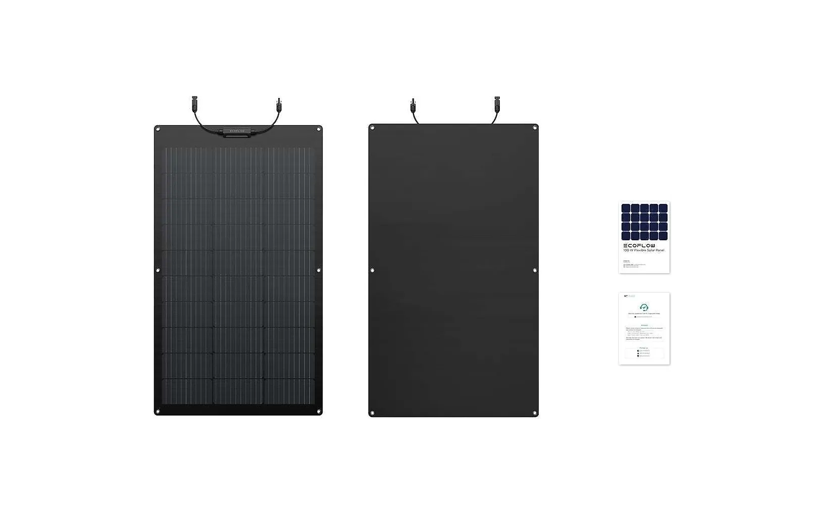 EcoFlow 100 W Flexible Solar Panel -flexibel solpanel