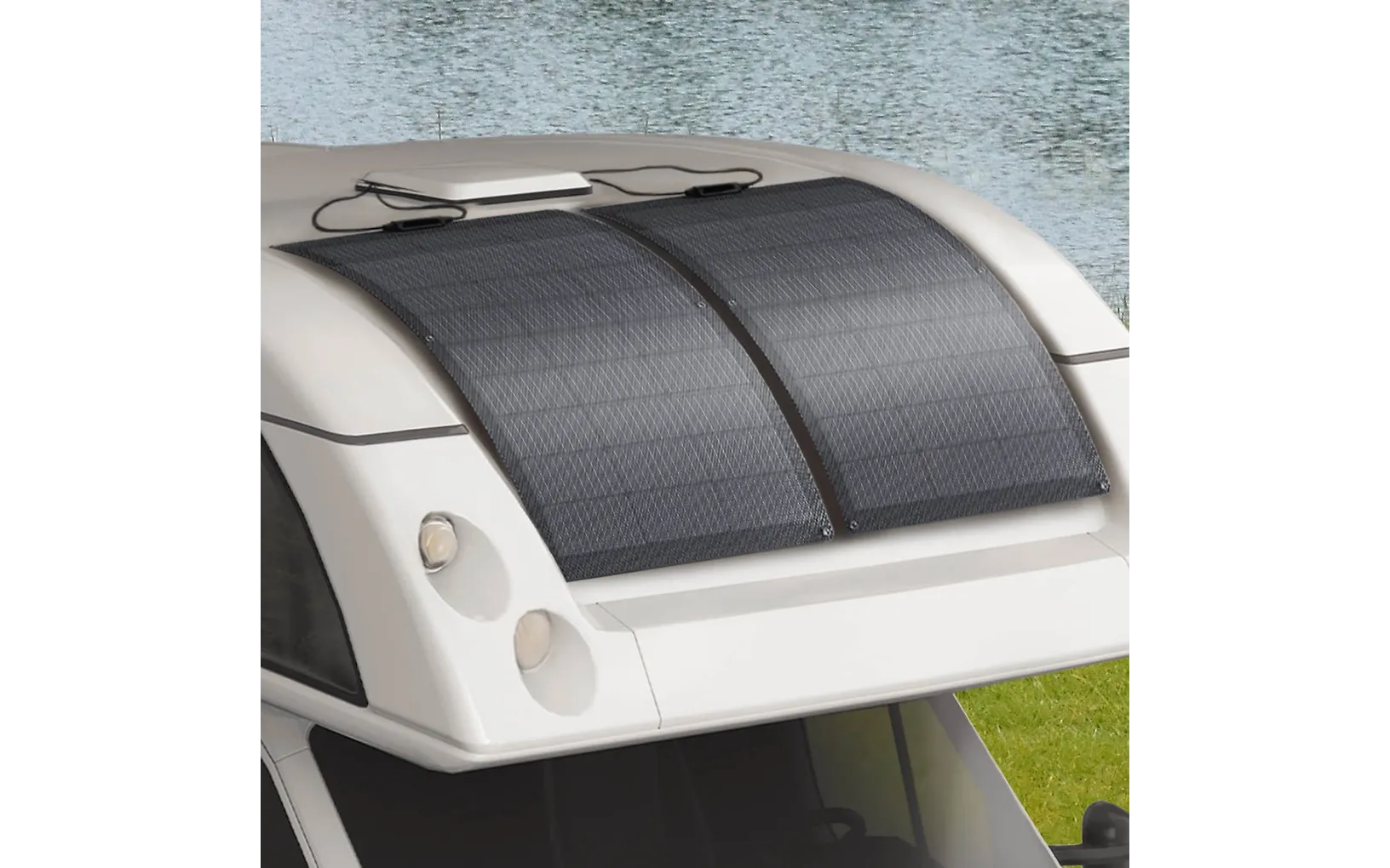 EcoFlow 100 W Flexible Solar Panel -flexibel solpanel