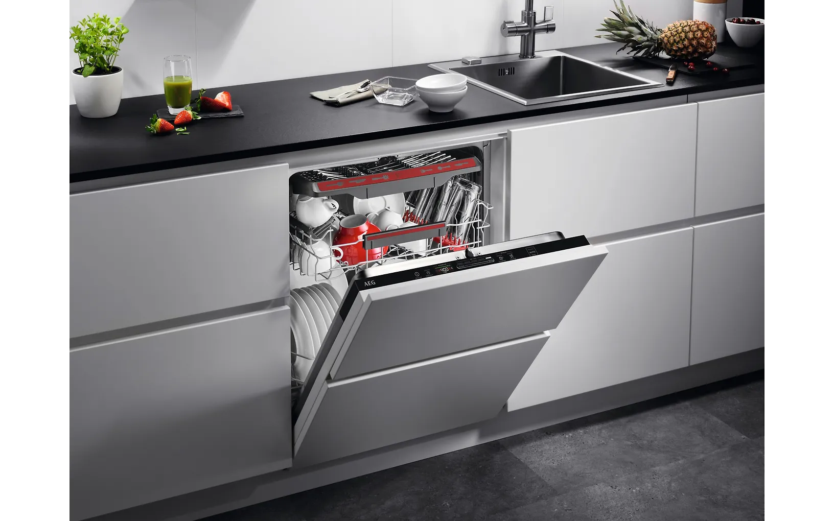 AEG FSB64907Z 6000-sarjan astianpesukone, integroitava