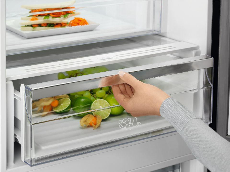 Electrolux LNC7ME36X2 jääkaappipakastin, teräs, 2m