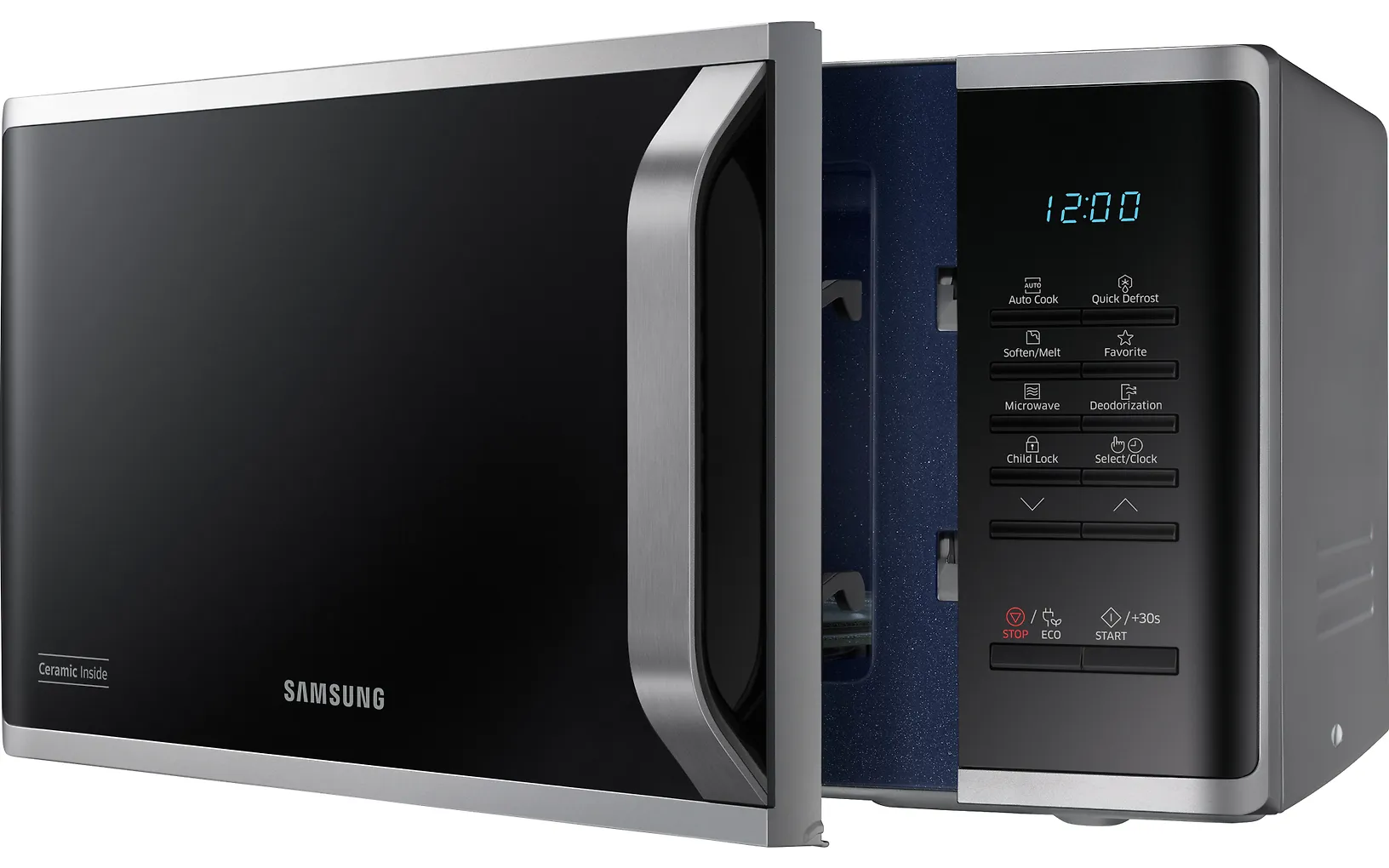 Samsung MS23K3523AS mikroaaltouuni, hopea