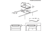 Electrolux HOI336F 300-sarjan Domino induktiotaso, 29 cm - E-store.fi