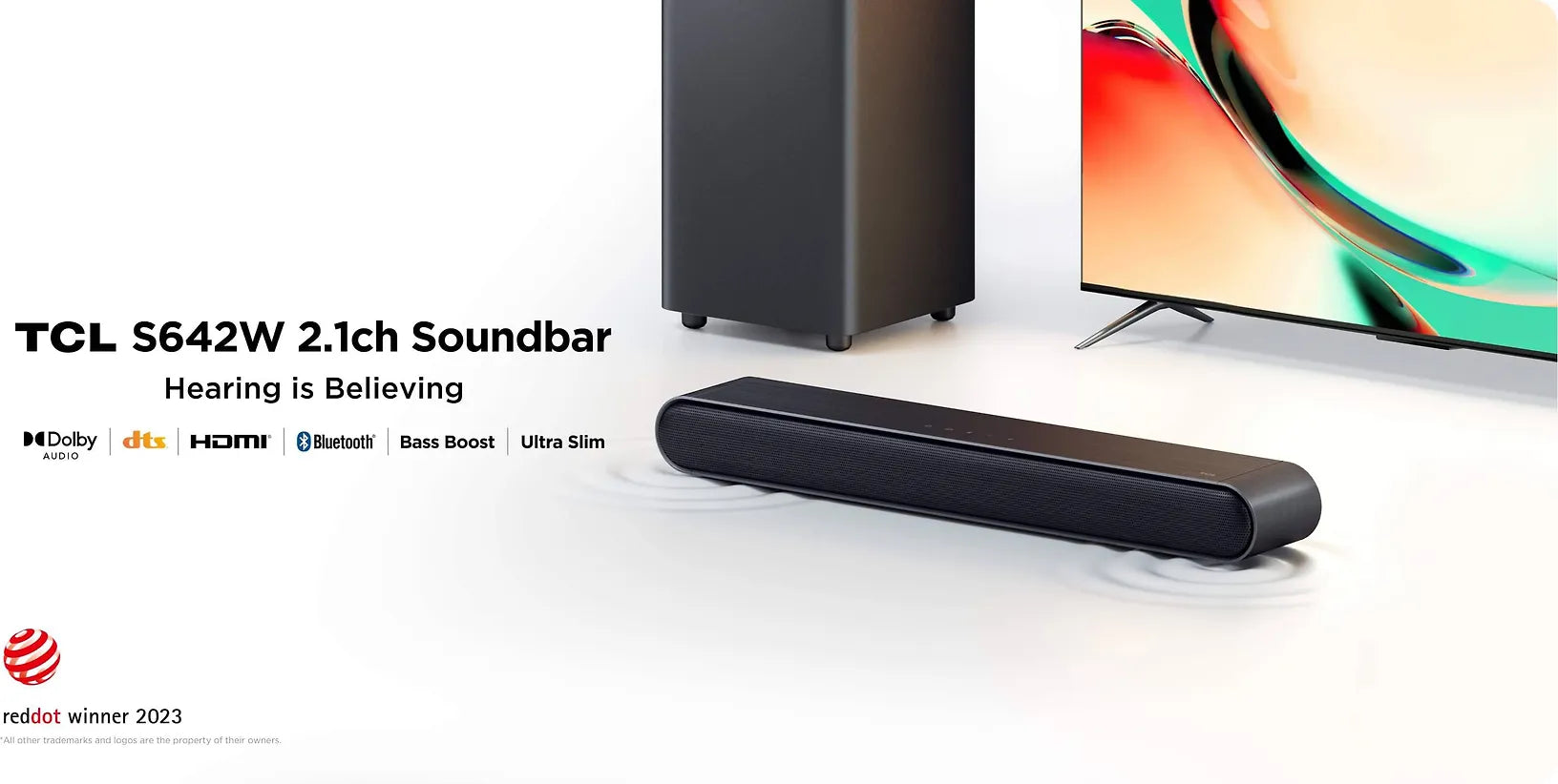 TCL S642W 2.1 Soundbar ljudsystem