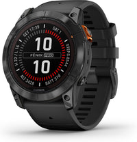 Garmin fenix 7X Pro Solar -urheilukello, 51 mm, musta