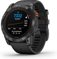Garmin fenix 7X Pro Solar -urheilukello, 51 mm, musta