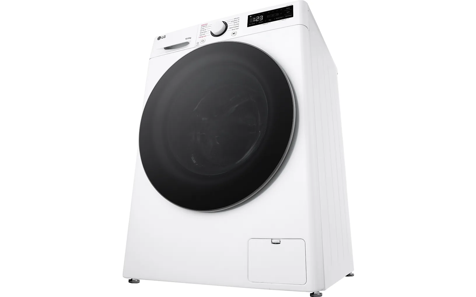 LG F4Y5RRP1WY tvättmaskin med torktumlare