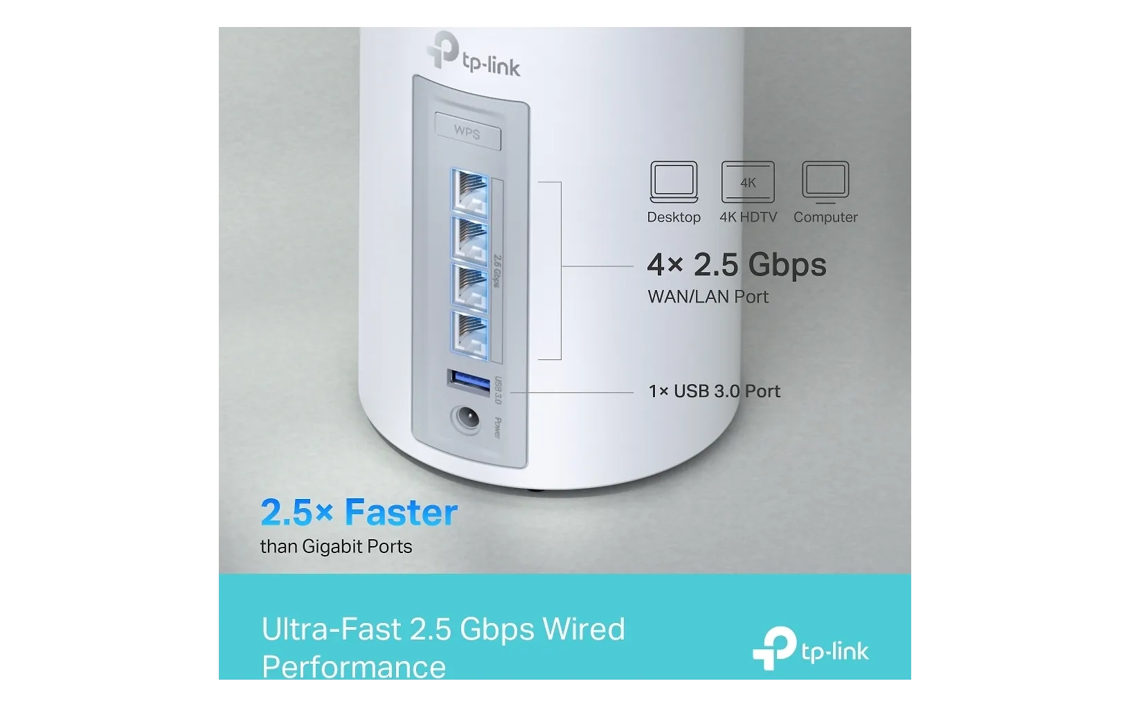 TP-LINK Deco BE65 Tri-Band WiFi 7 Mesh-system, 2-pack