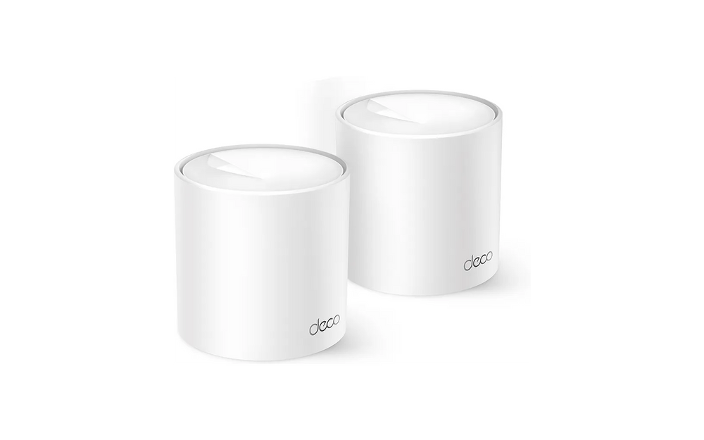 TP-LINK Deco X10 WiFi 6 Mesh Accesspunkt, 2-pack