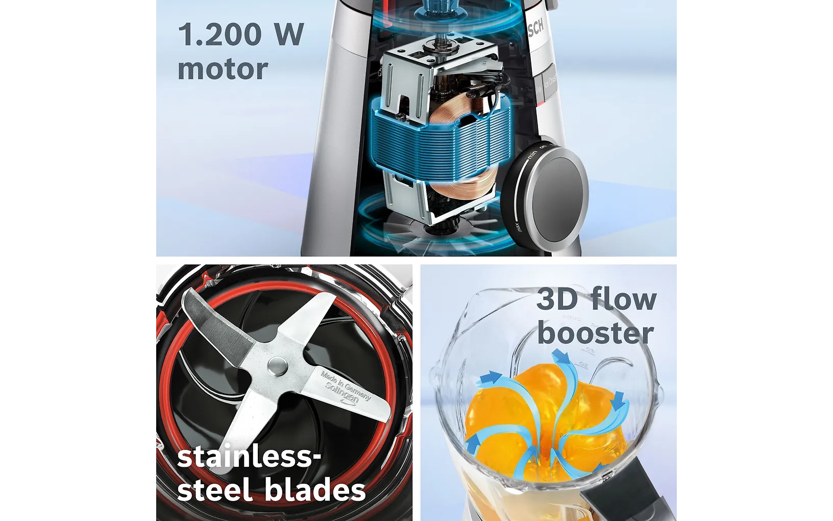 Bosch VitaPower Serie 4 MMB6384M -tehosekoitin