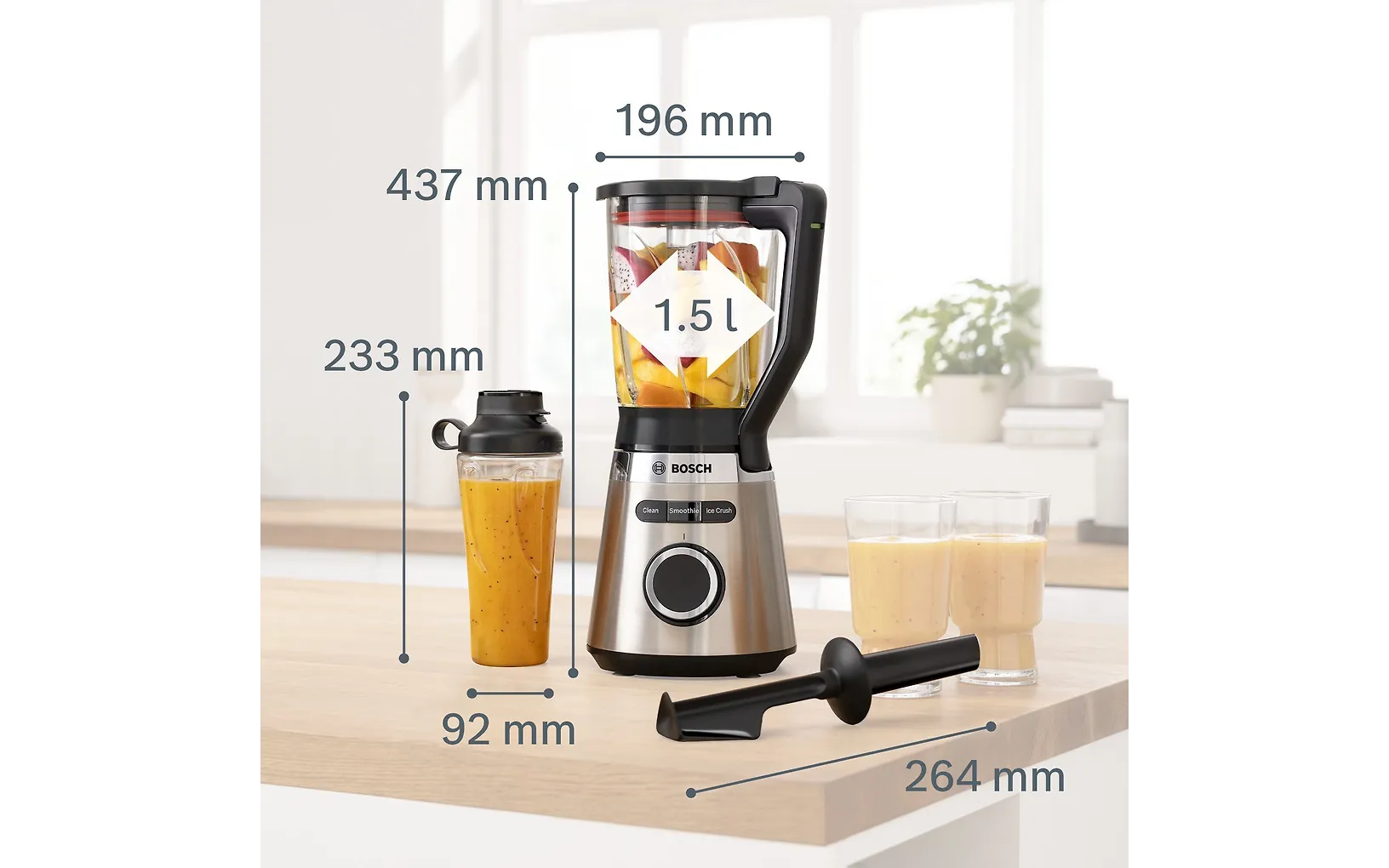 Bosch VitaPower Serie 4 MMB6384M -tehosekoitin