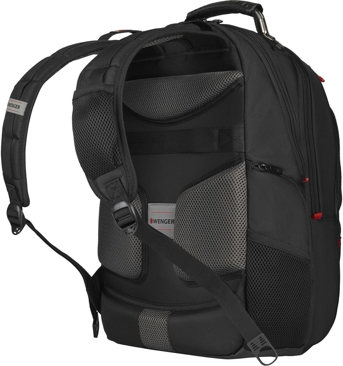 Wenger Pegasus Deluxe -reppu 16" kannettavalle tietokoneelle, musta – kuva 2