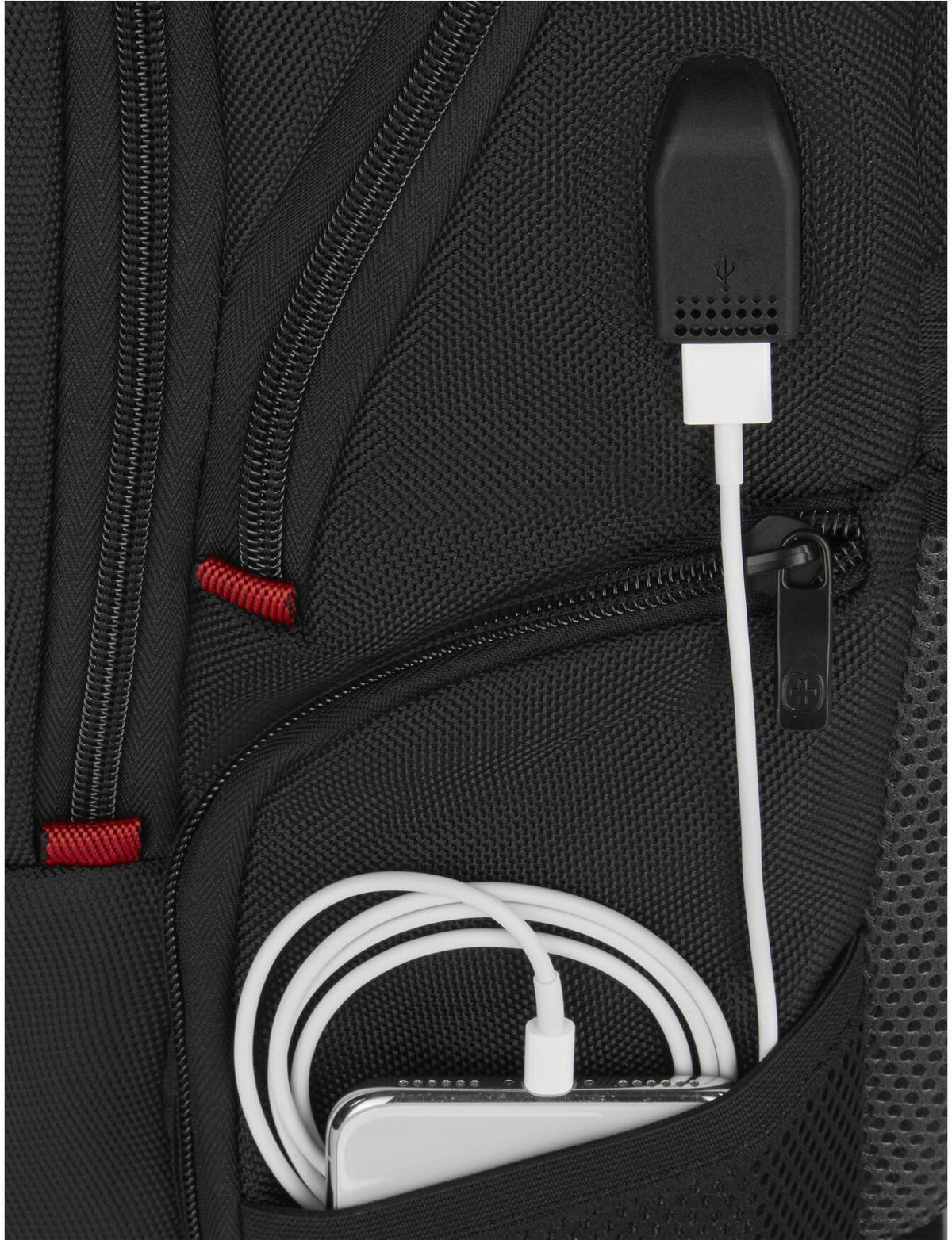 Wenger Pegasus Deluxe -reppu 16" kannettavalle tietokoneelle, musta – kuva 3