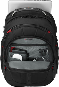 Wenger Pegasus Deluxe -reppu 16" kannettavalle tietokoneelle, musta – kuva 7