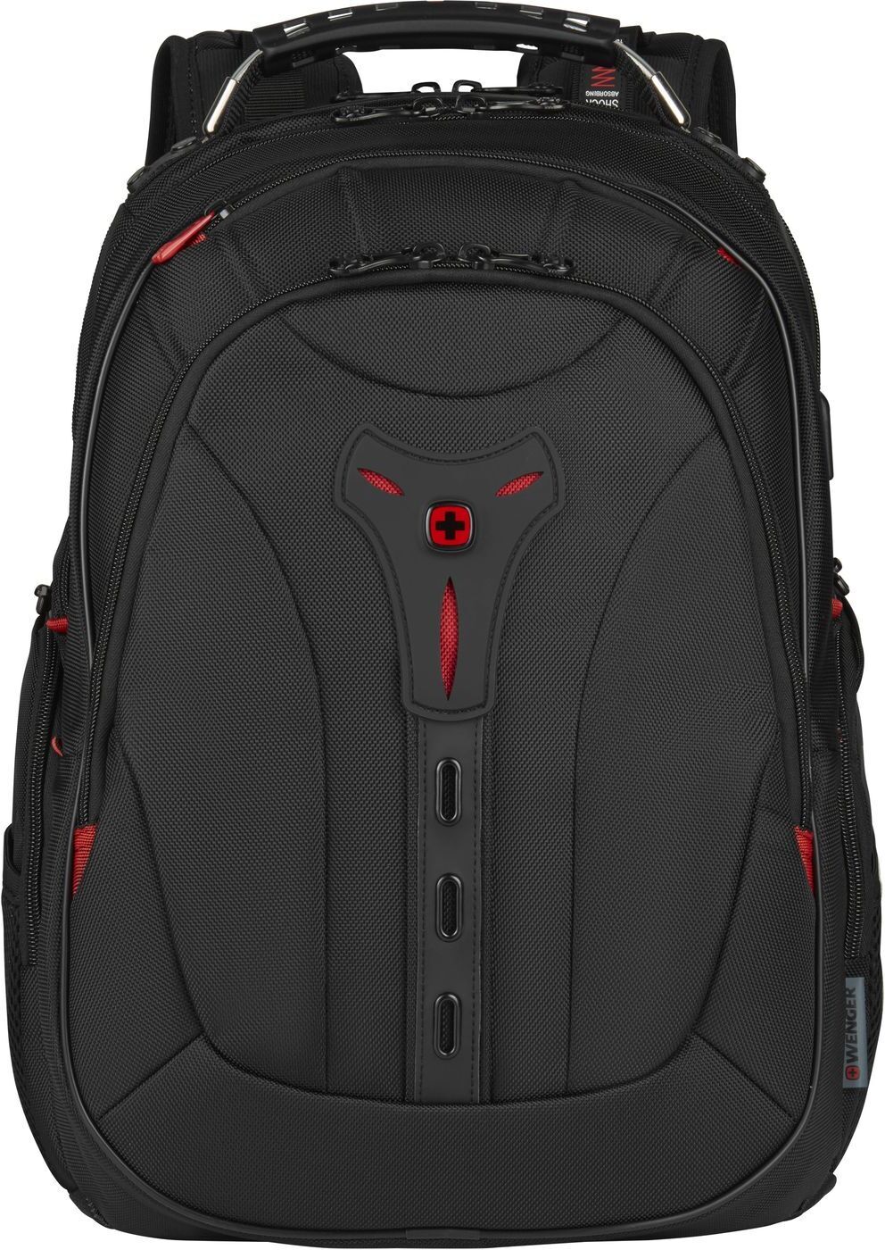 Wenger Pegasus Deluxe -reppu 16" kannettavalle tietokoneelle, musta – kuva 5