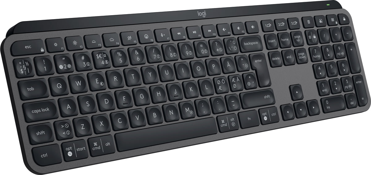 Logitech MX Keys S -näppäimistö, grafiitinharmaa – kuva 3