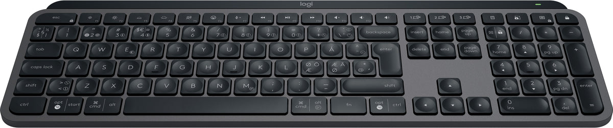 Logitech MX Keys S -näppäimistö, grafiitinharmaa – kuva 2