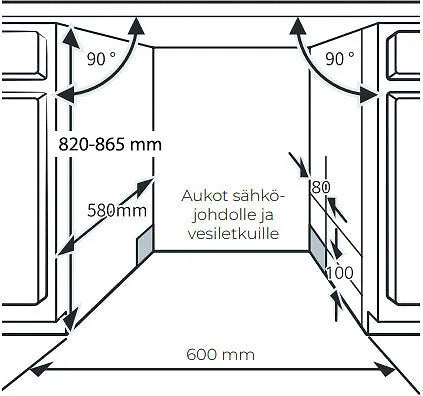 Ströme DW62B02D/01IX astianpesukone, teräs