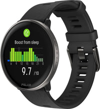 Polar Ignite 3 Titanium -urheilukello, musta