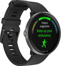 Polar Ignite 3 Titanium -urheilukello, musta