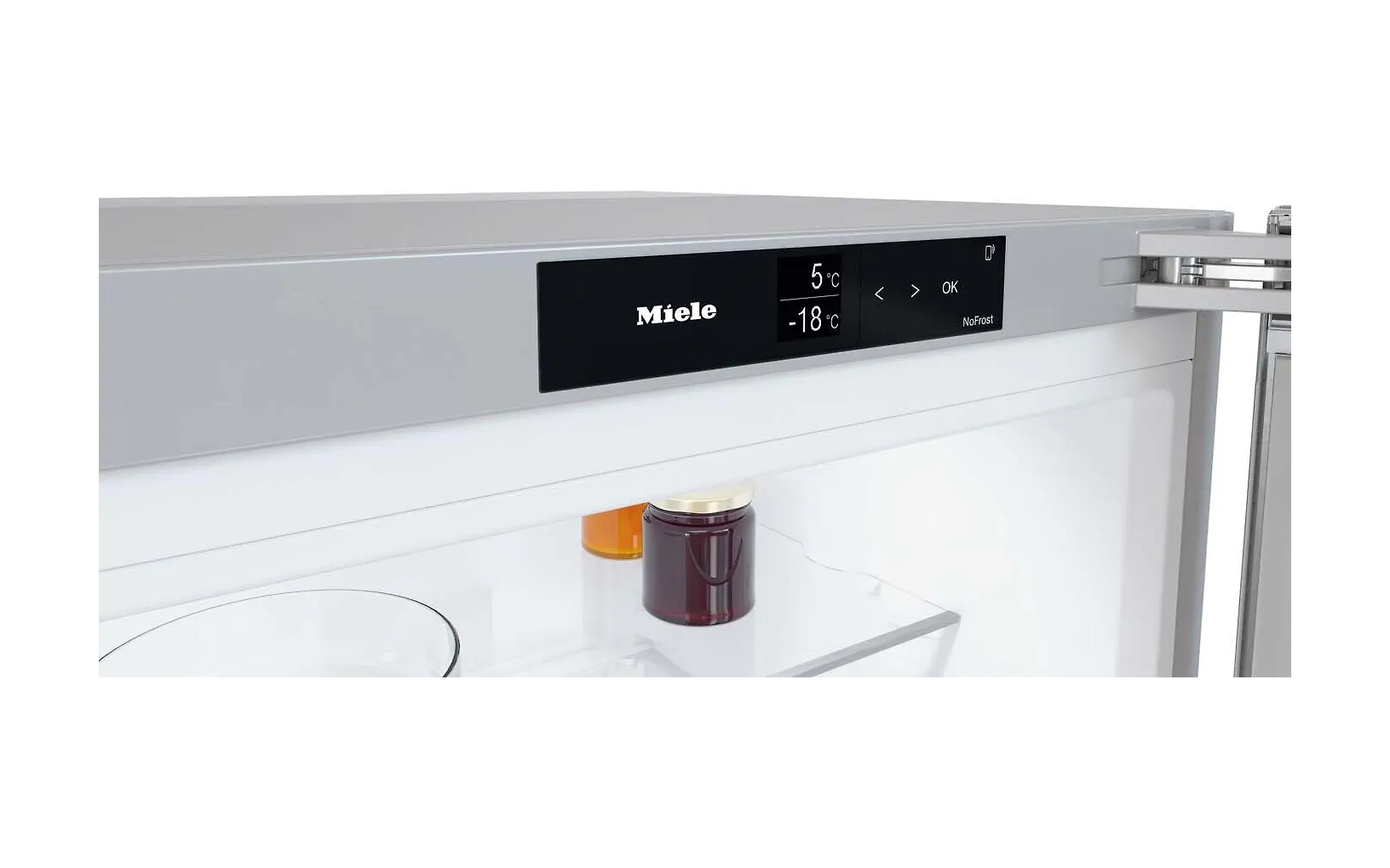 Miele KFN 4795 CD jääkaappipakastin, musta liitutaulu, 2m
