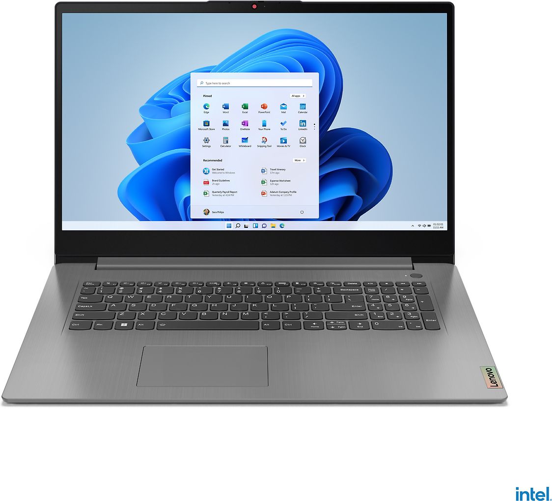 Lenovo IdeaPad 3 17,3" kannettava, Win 11 Home S (82RL00BSMX)