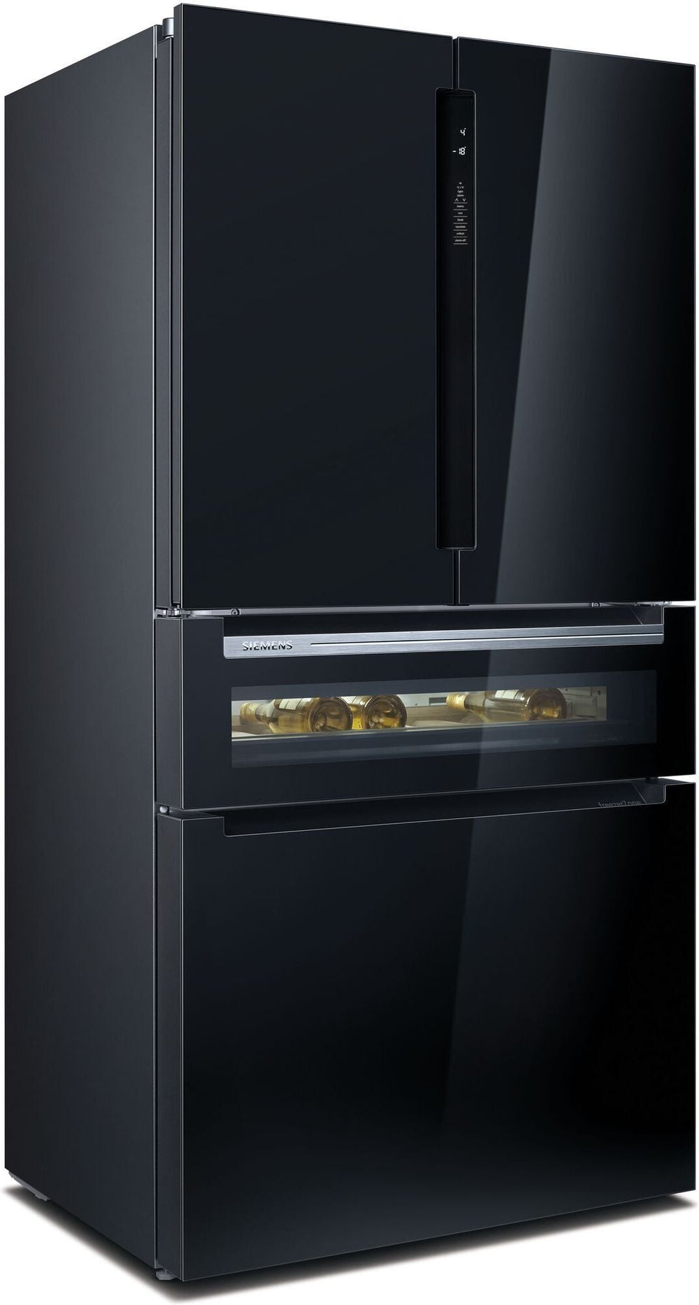 Siemens KF96RSBEA iQ700 French Door Side By Side, musta – kuva 1