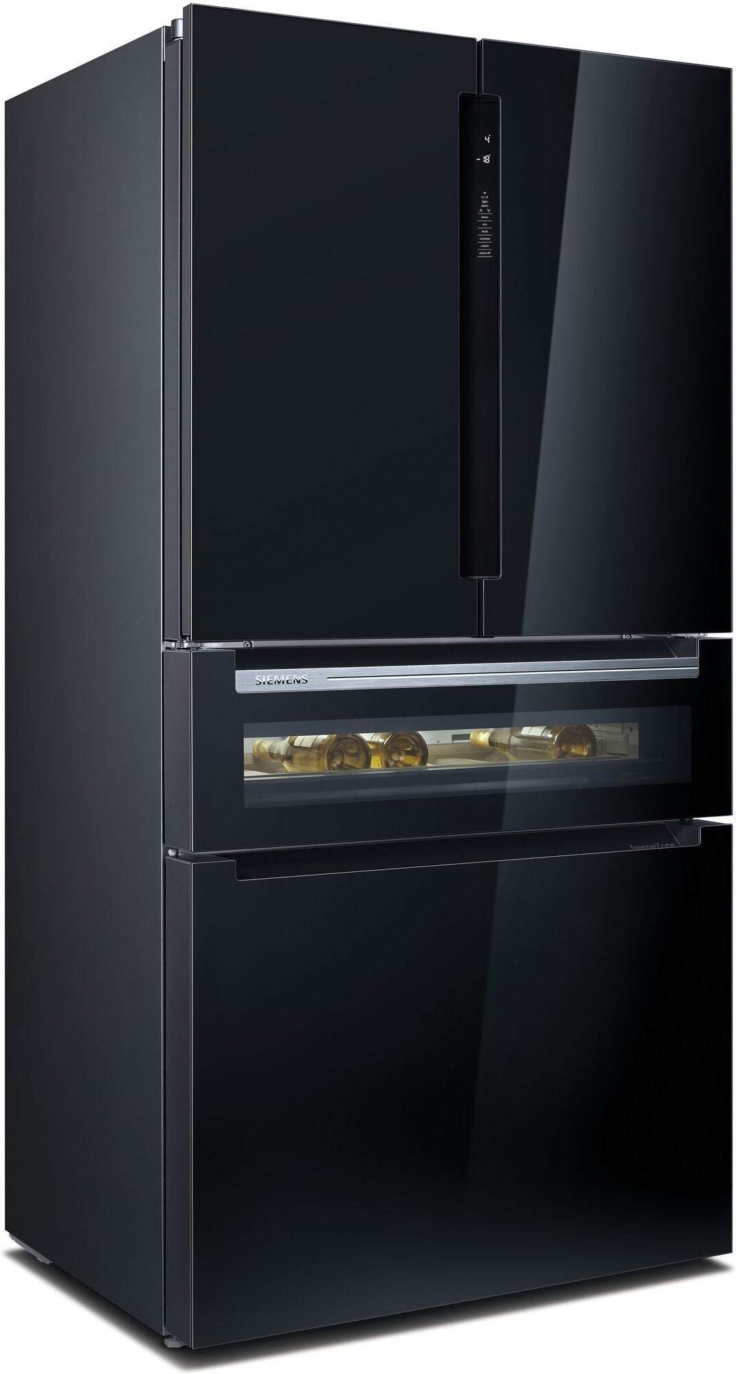 Siemens KF96RSBEA iQ700 French Door Side By Side, musta – kuva 1