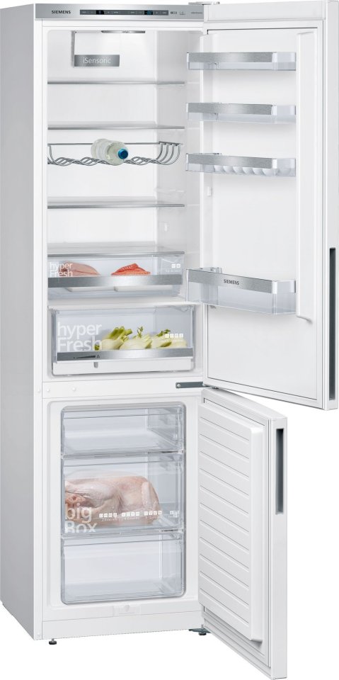 Siemens KG39EAWCA iQ500 jääkaappipakastin, valkoinen, 2m