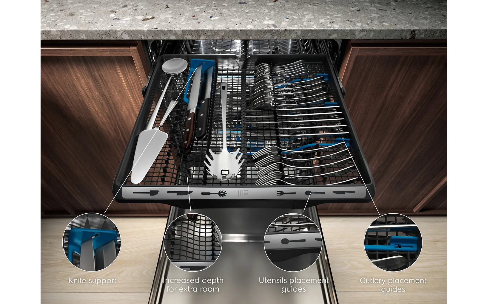 Electrolux 900 ComfortLift astianpesukone, teräs (ESC87311UX)