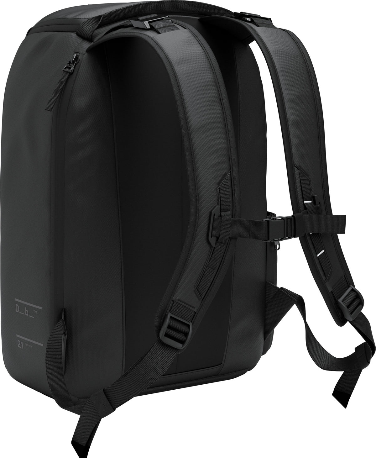 Db The Ramverk 21L Backpack -reppu, black out – kuva 5