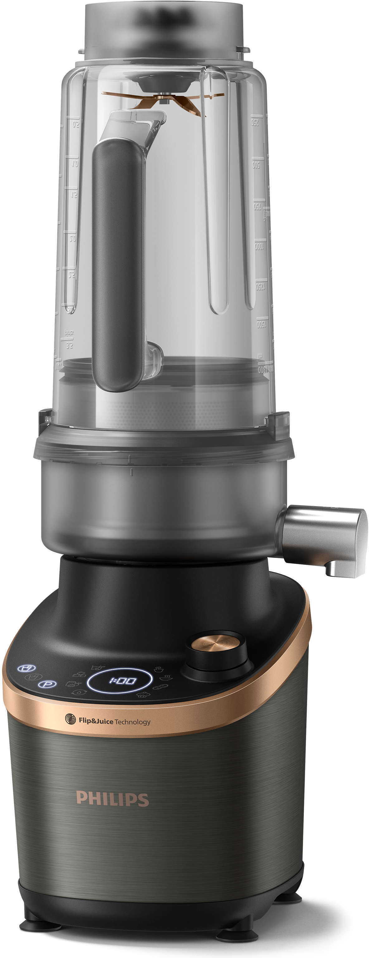 Philips Flip&Juice HR3770/00 -tehosekoitin mehulingolla – kuva 3