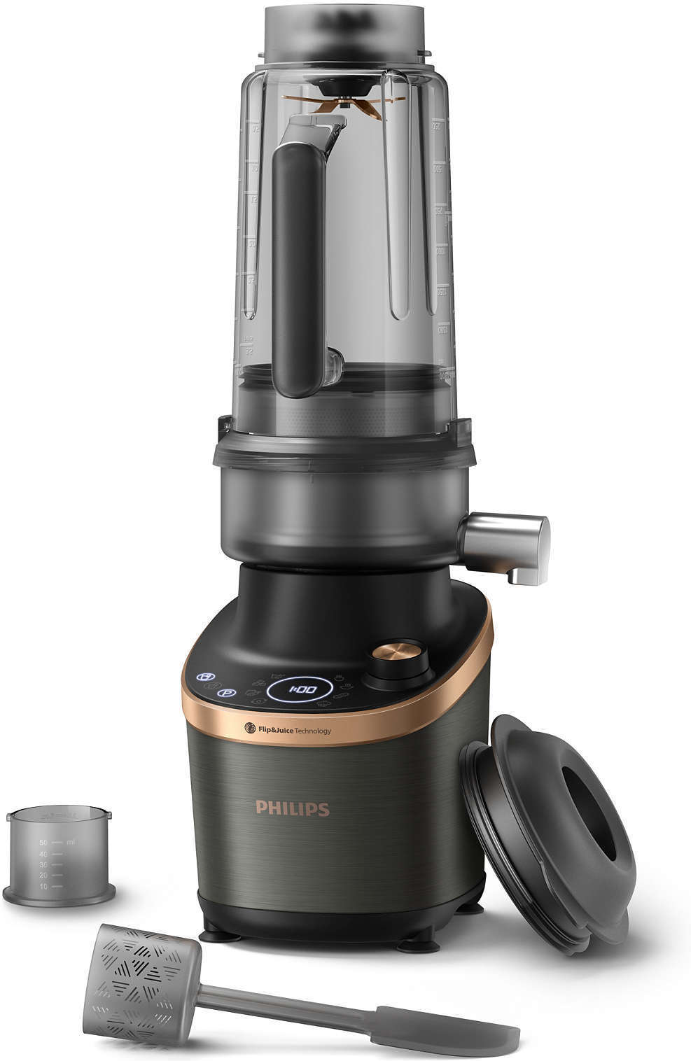 Philips Flip&Juice HR3770/00 -tehosekoitin mehulingolla – kuva 2