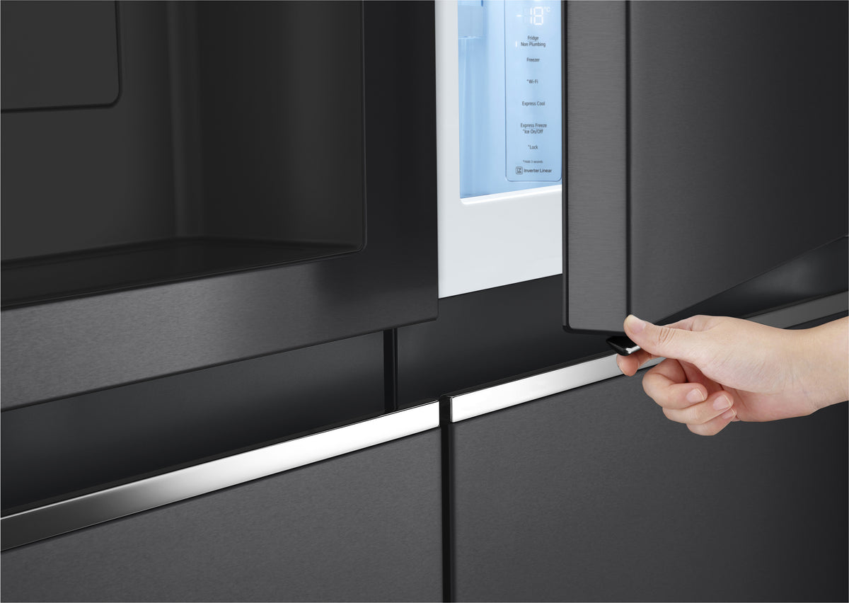 LG GSJV71MCLE Side By Side, musta – kuva 10