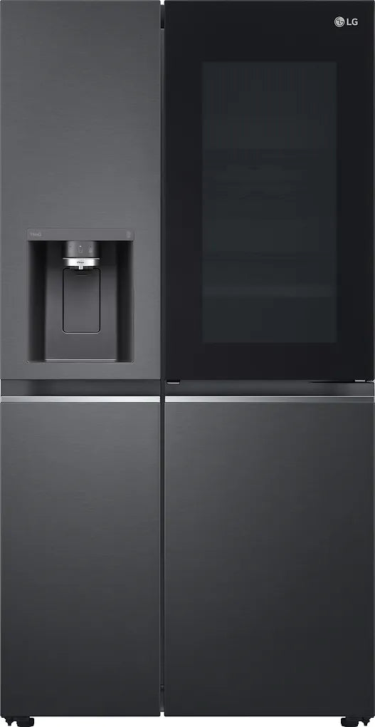 LG GSXV91MCAE Side By Side, svart stål