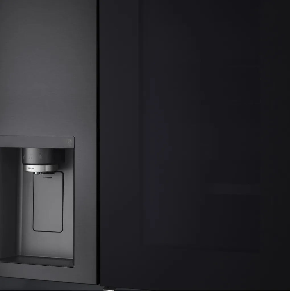 LG GSXV91MCAE Side By Side, svart stål