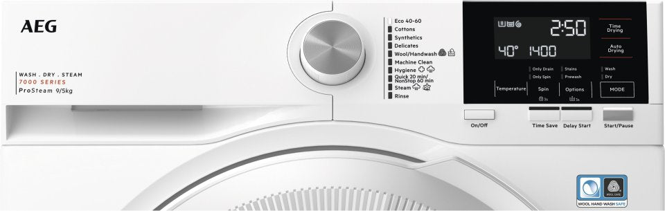 AEG LWR722L94R 7000-sarjan kuivaava pesukone