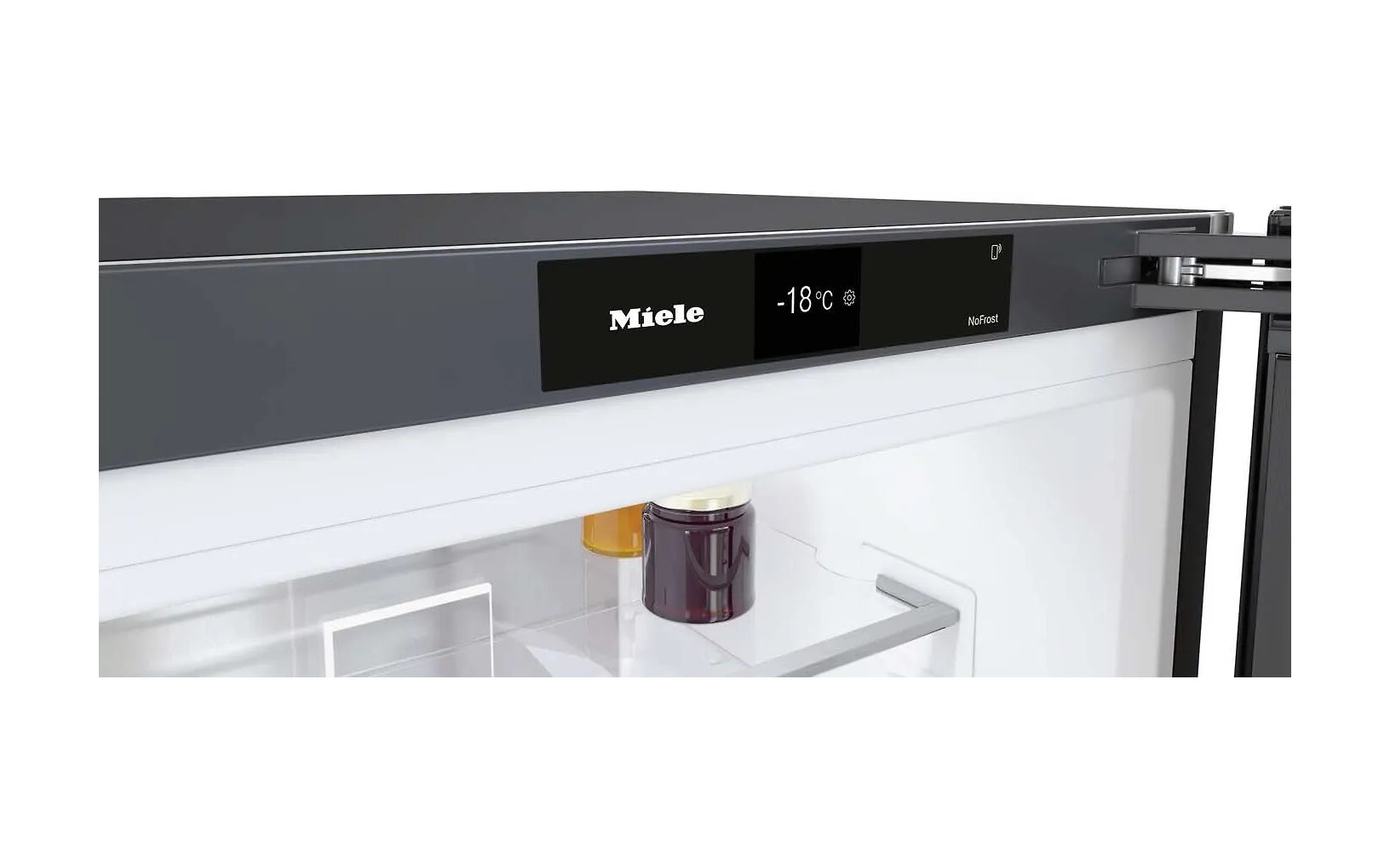 Miele KFN 4898 AD jääkaappipakastin, musta teräs, 2m