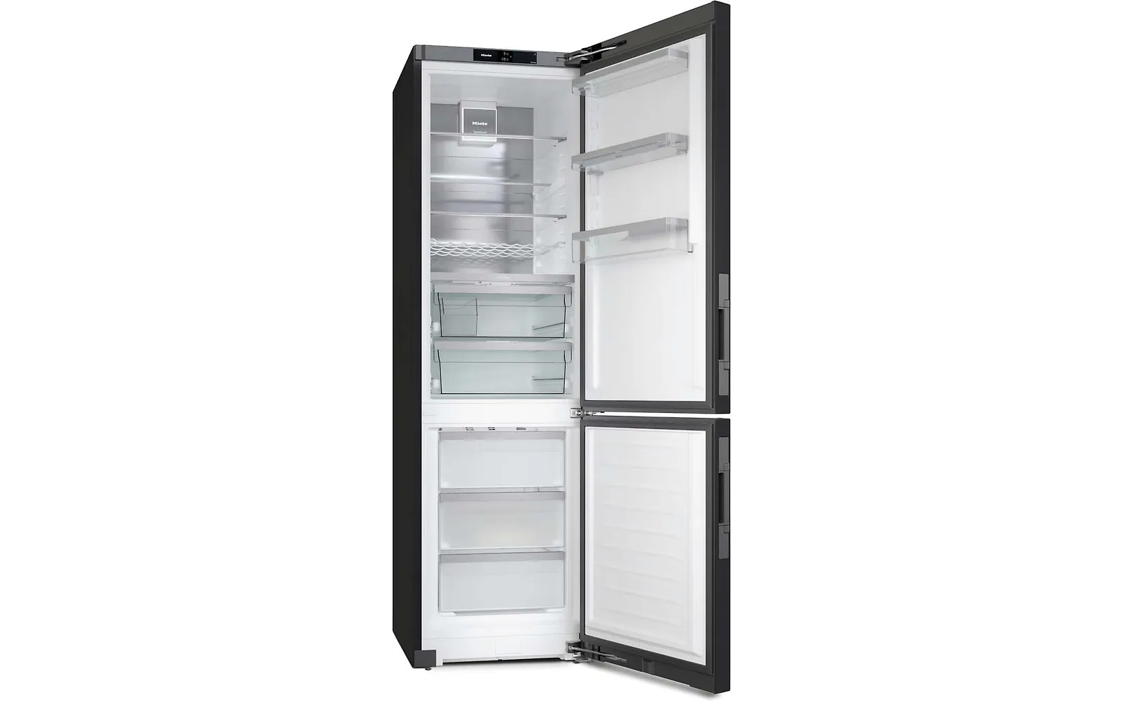 Miele KFN 4898 AD jääkaappipakastin, musta teräs, 2m