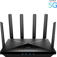 Cudy P5 AX3000 5G/4G/LTE -modeemi ja WiFi 6 Mesh -tukiasema