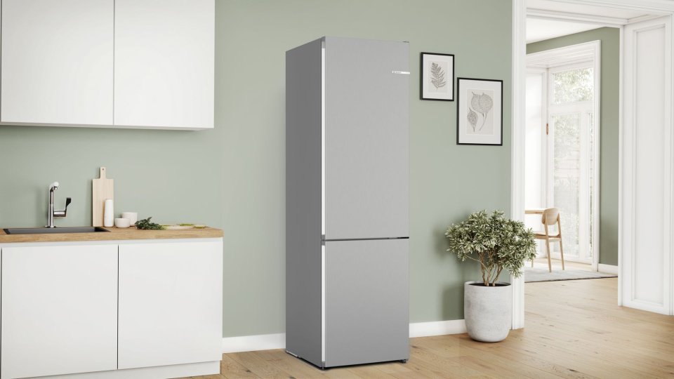 Bosch KGN392LDF Serie 4, Jääkaappipakastin, inox-look