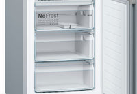 Bosch KGN39VLEB Serie 4, Jääkaappipakastin, inox-look