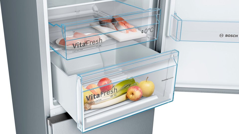 Bosch KGN39VLEB Serie 4, Jääkaappipakastin, inox-look