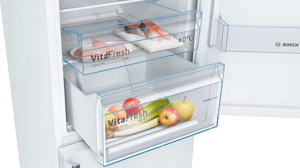 Bosch KGN39VWEQ Serie 4, Jääkaappipakastin, valkoinen